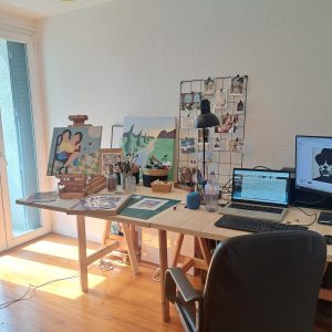 Atelier de peinture Julie FABRE Art